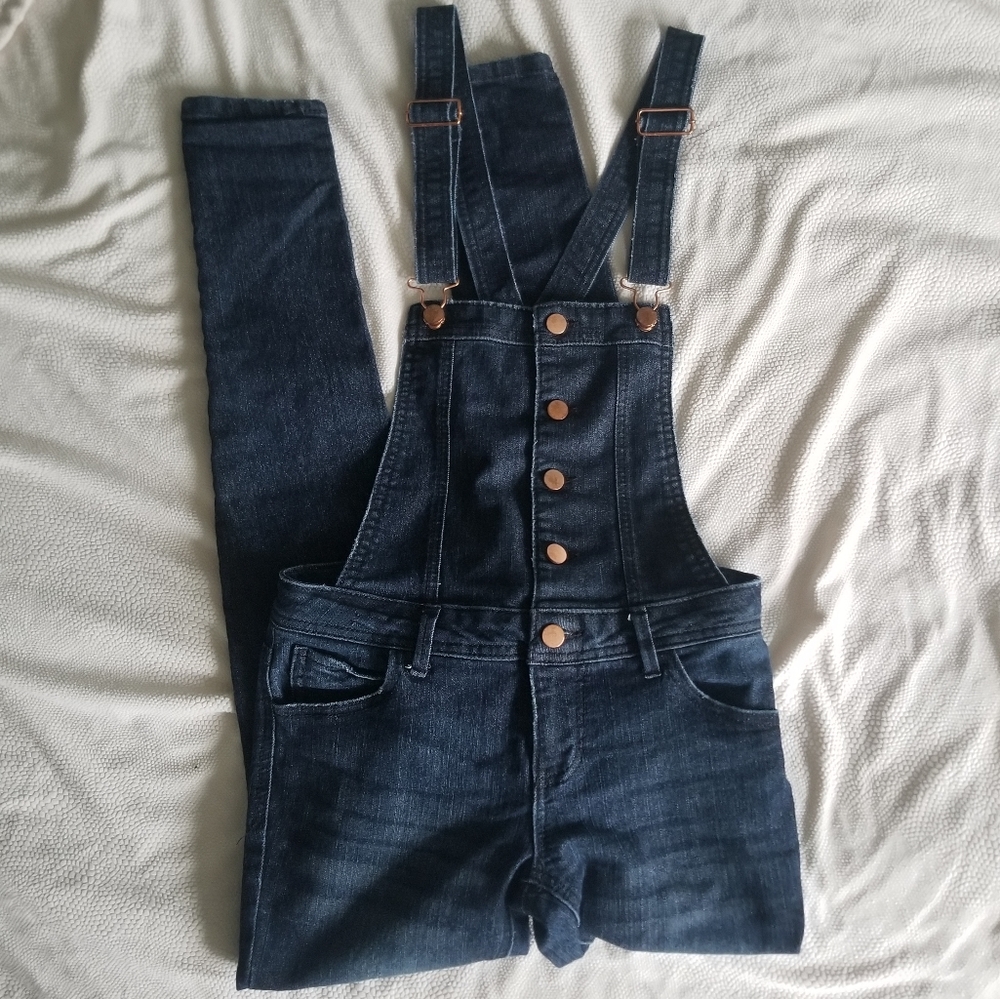 Button Up Overalls